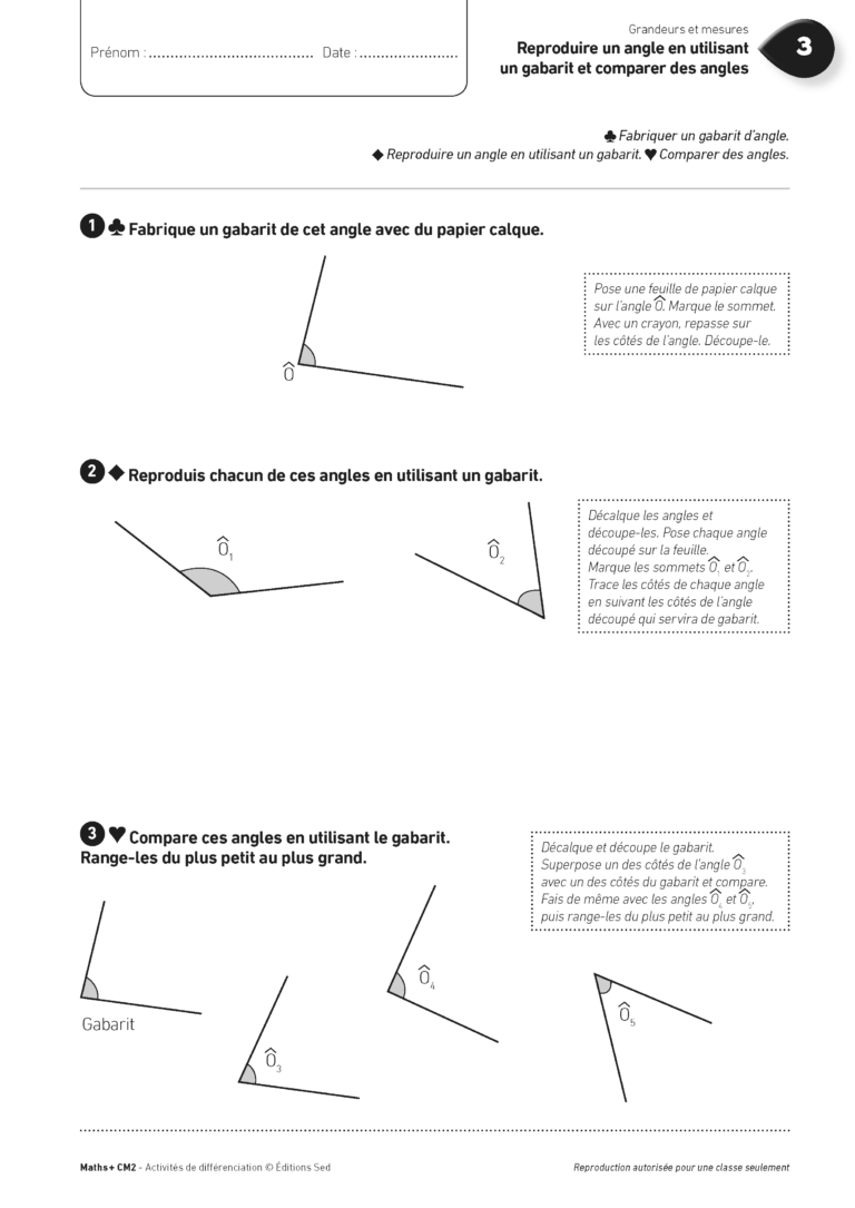 Aperçu : MATHS + – Classeur de différenciation – CM2 – Anciens programmes