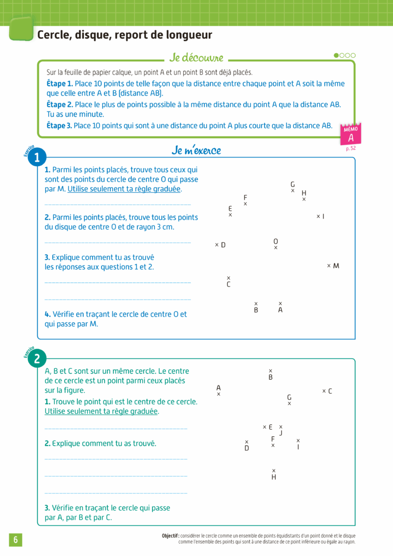 Aperçu : Cahier de géométrie – CM1