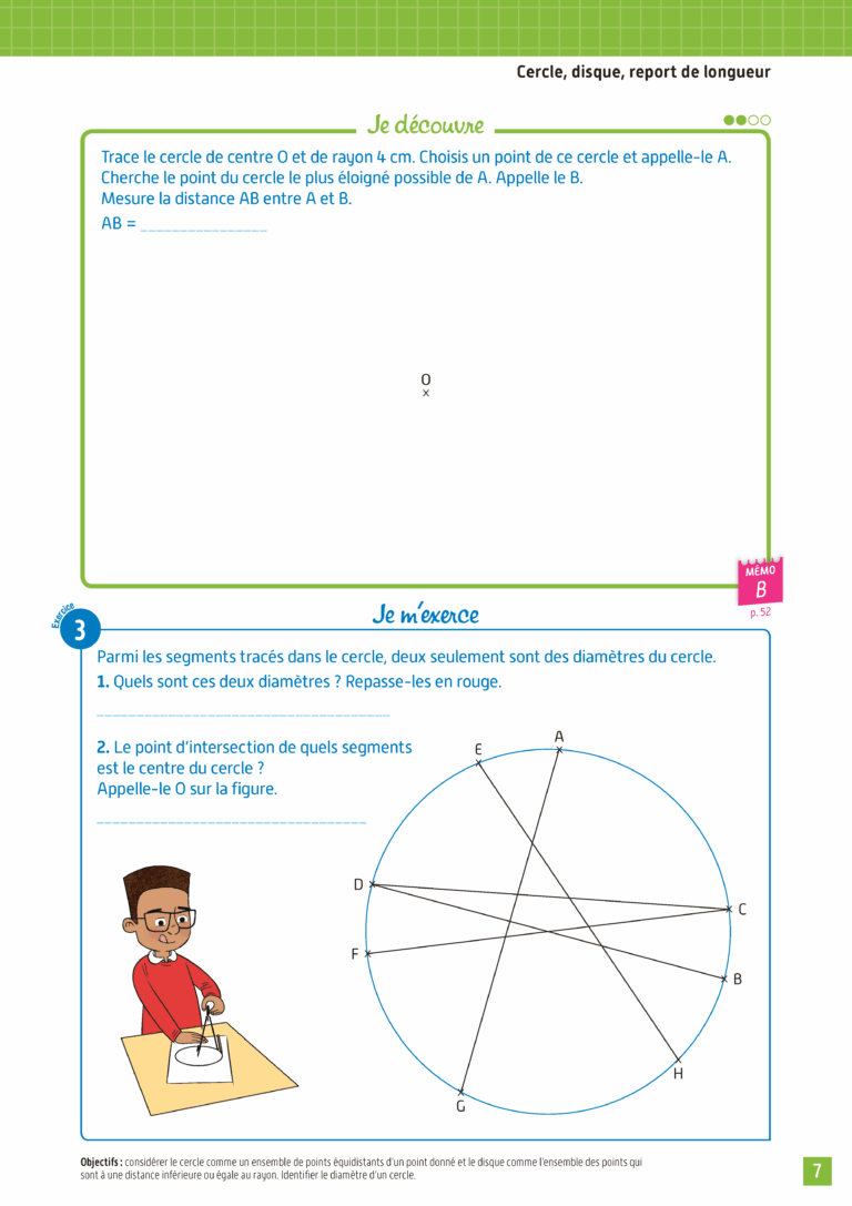 Aperçu : Cahier de géométrie – CM1
