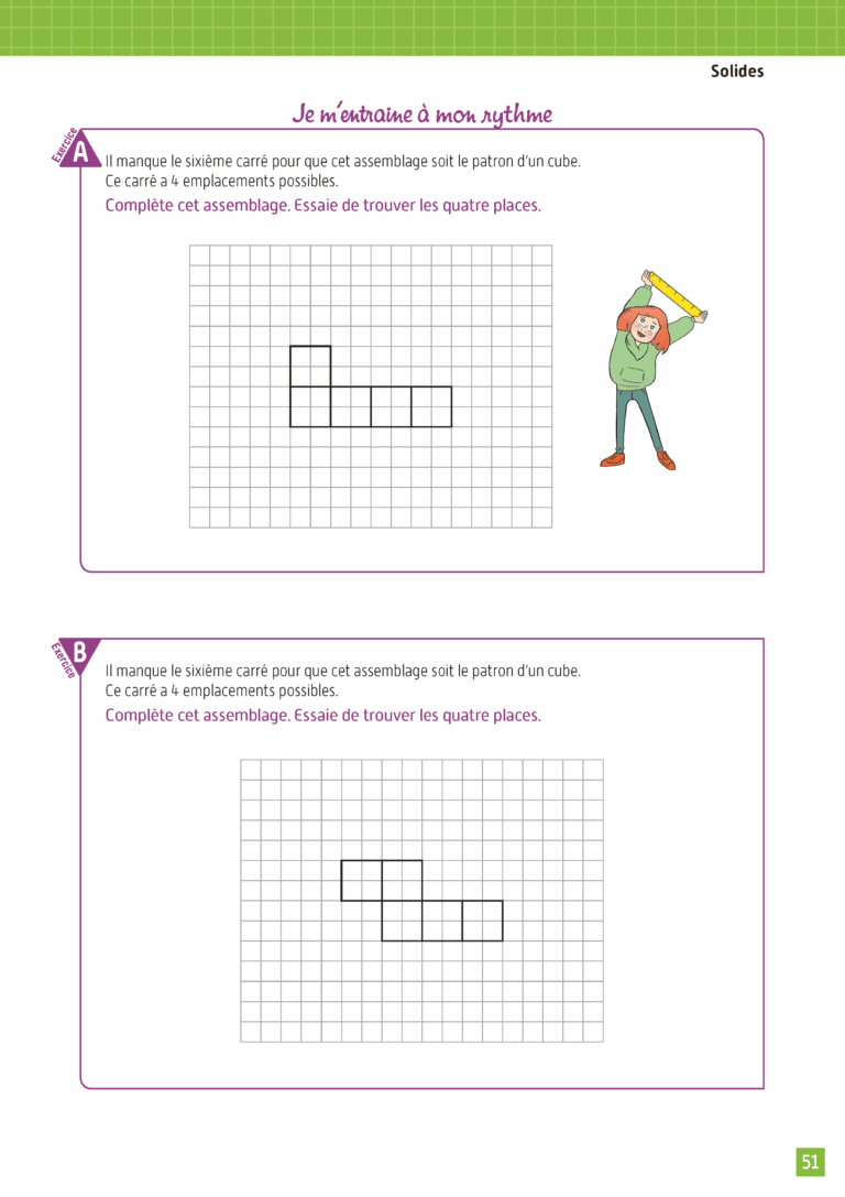Aperçu : Cahier de géométrie – CM1