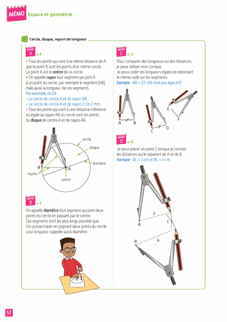 Aperçu : Cahier de géométrie – CM1