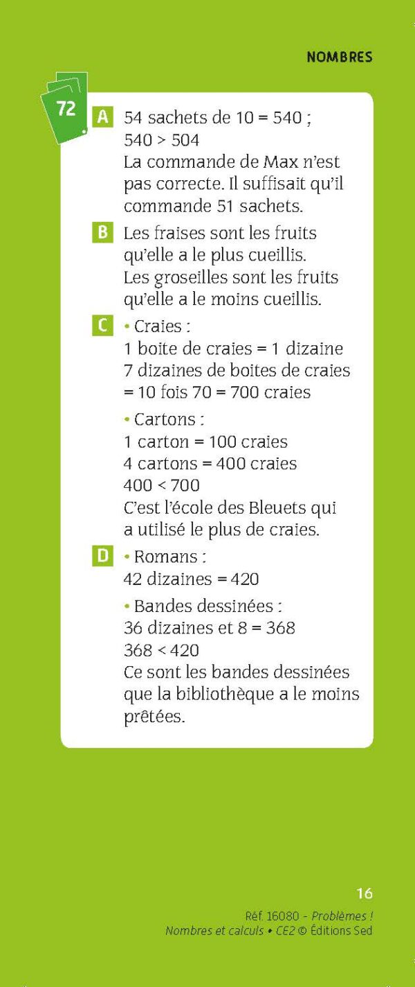 Problèmes ! Nombres et calculs - CE2 - Corrigés_Page_3