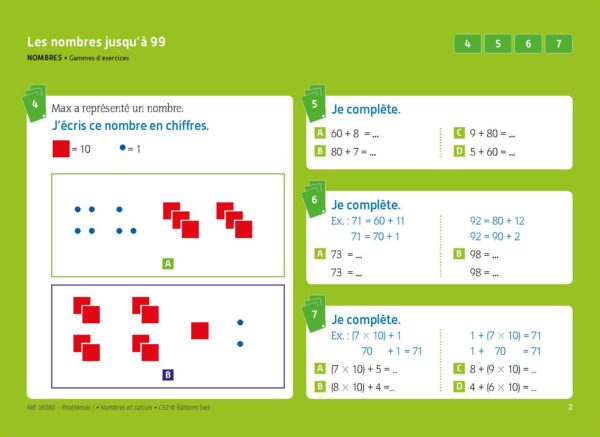 Problèmes ! Nombres et calculs - CE2 - Fiches_Page_1