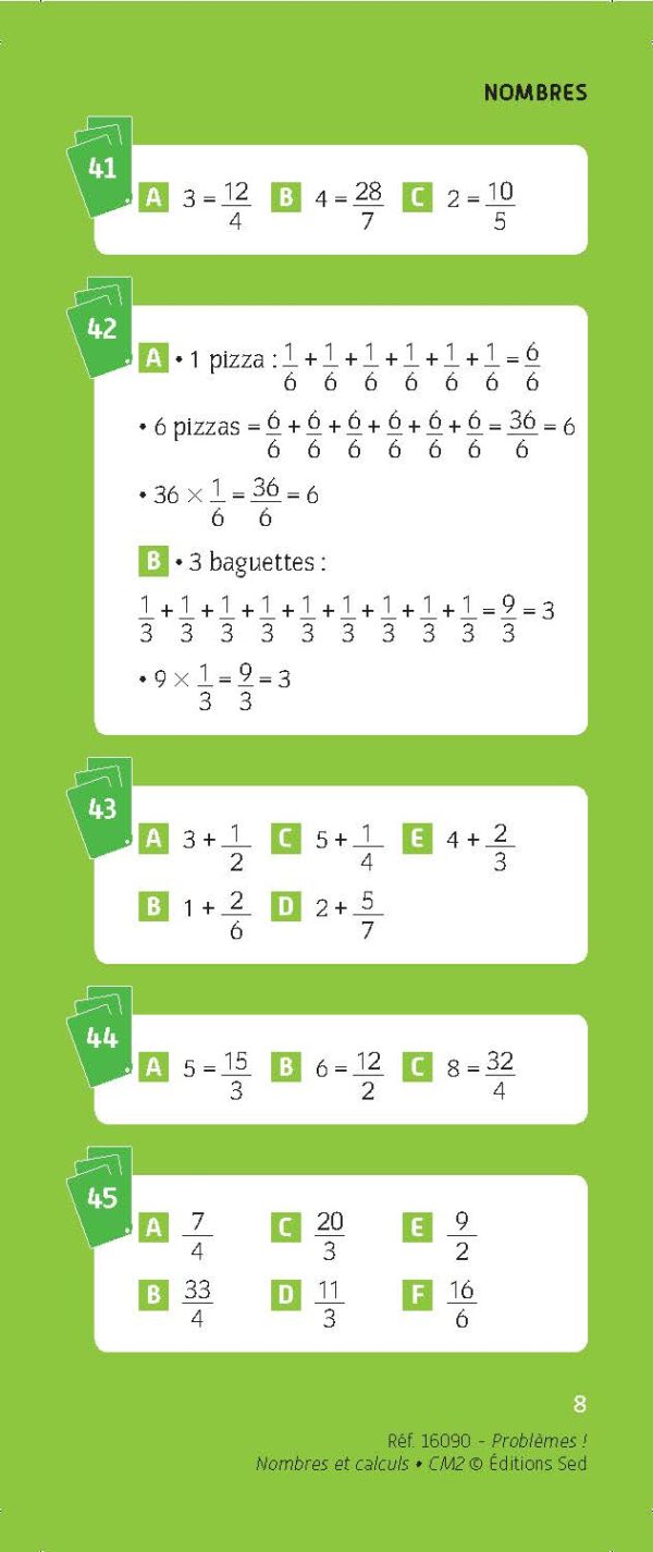 Problèmes ! Nombres et calculs - CM2 - Corrigés_Page_2