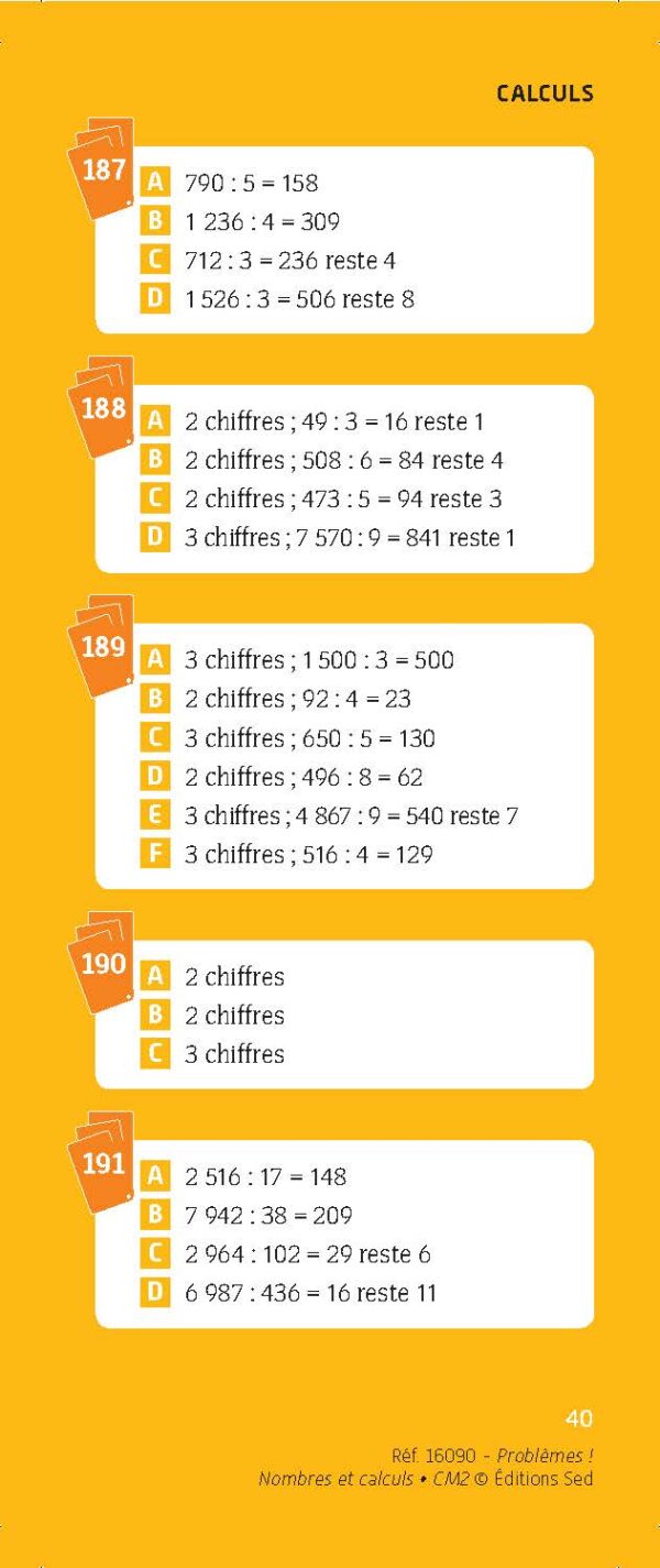 Problèmes ! Nombres et calculs - CM2 - Corrigés_Page_5