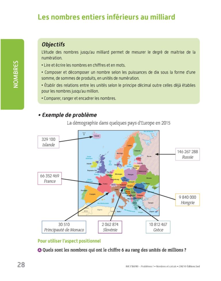Aperçu : PROBLEMES ! – Nombres et calculs – CM2