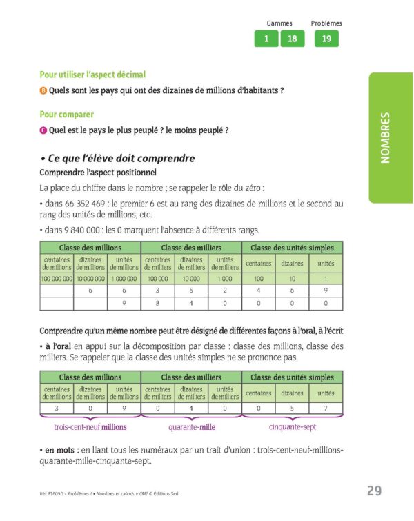 Problèmes ! Nombres et calculs - CM2 - Fichier Ressources_Page_05