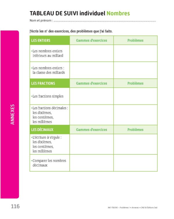 Problèmes ! Nombres et calculs - CM2 - Fichier Ressources_Page_11
