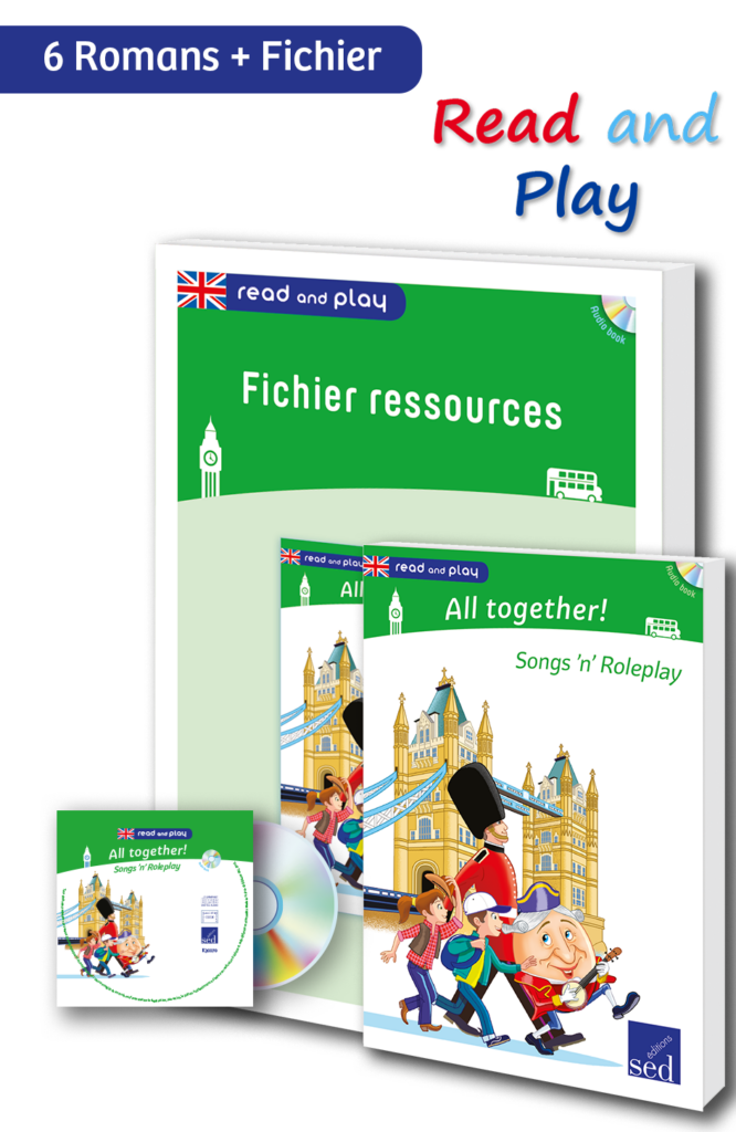 READ and PLAY - All together - 6 romans + FR+ CD - Cycle 3