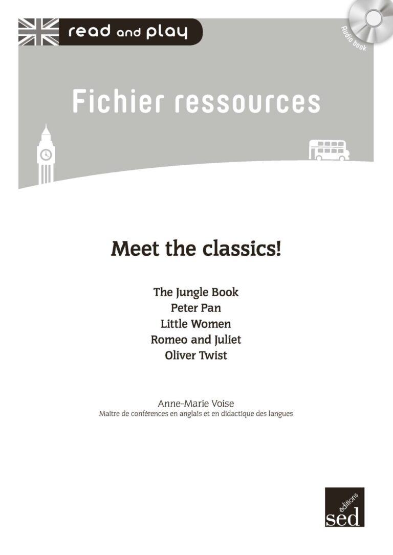 Aperçu : Meet the classics ! – 12 livres + FR – Cycle 3