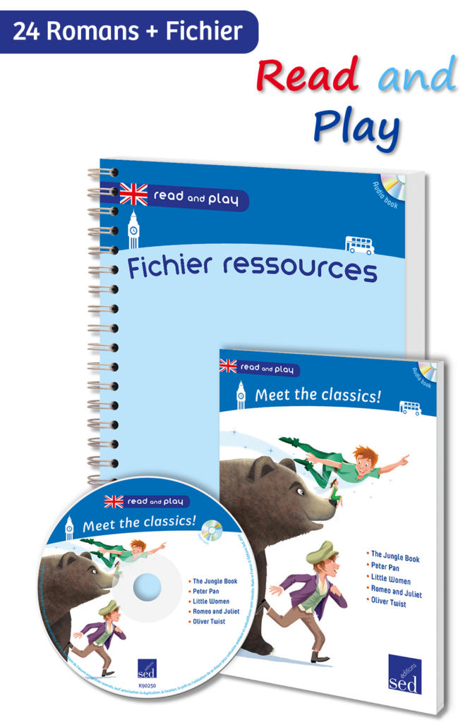 READ and PLAY - Meet the classics ! - 24 livres + FR - Cycle 3