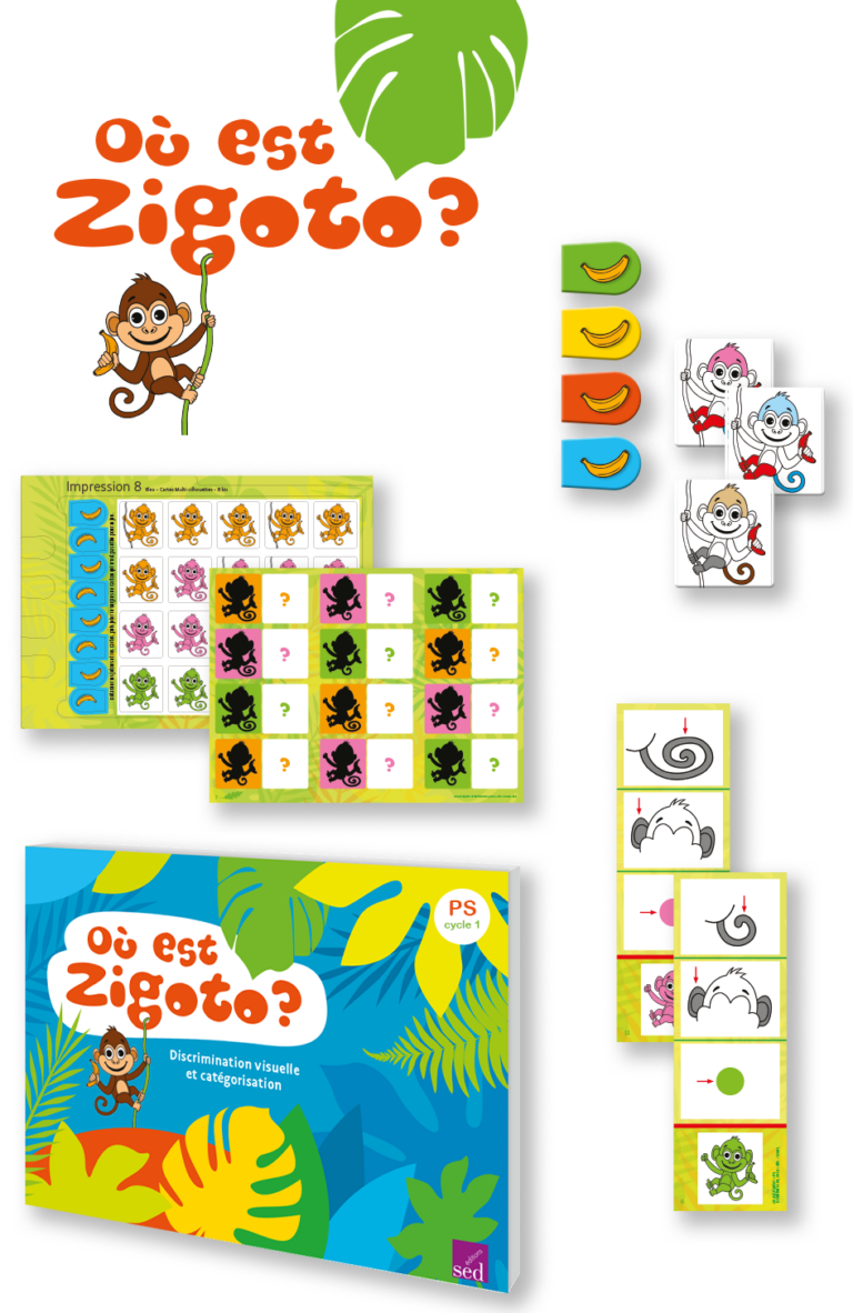 « Où est Zigoto ? » : faire de la discrimination visuelle un levier d&rsquo;apprentissage en maternelle