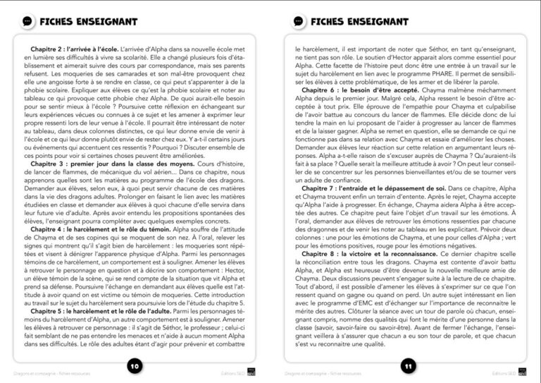 Aperçu : BDL – Dragons et compagnie – 6 romans + fichier