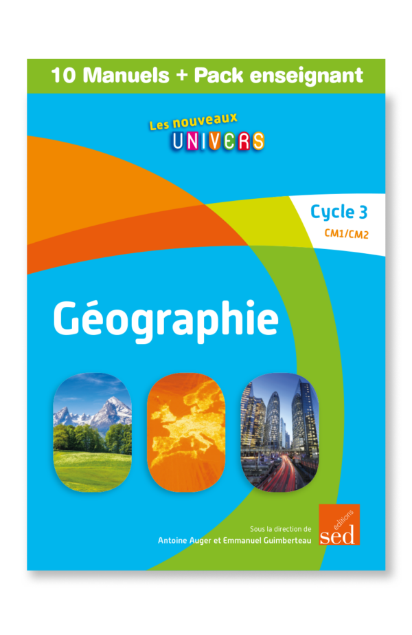 LNU - Géographie - 10 manuels + pack enseignant - Cycle 3