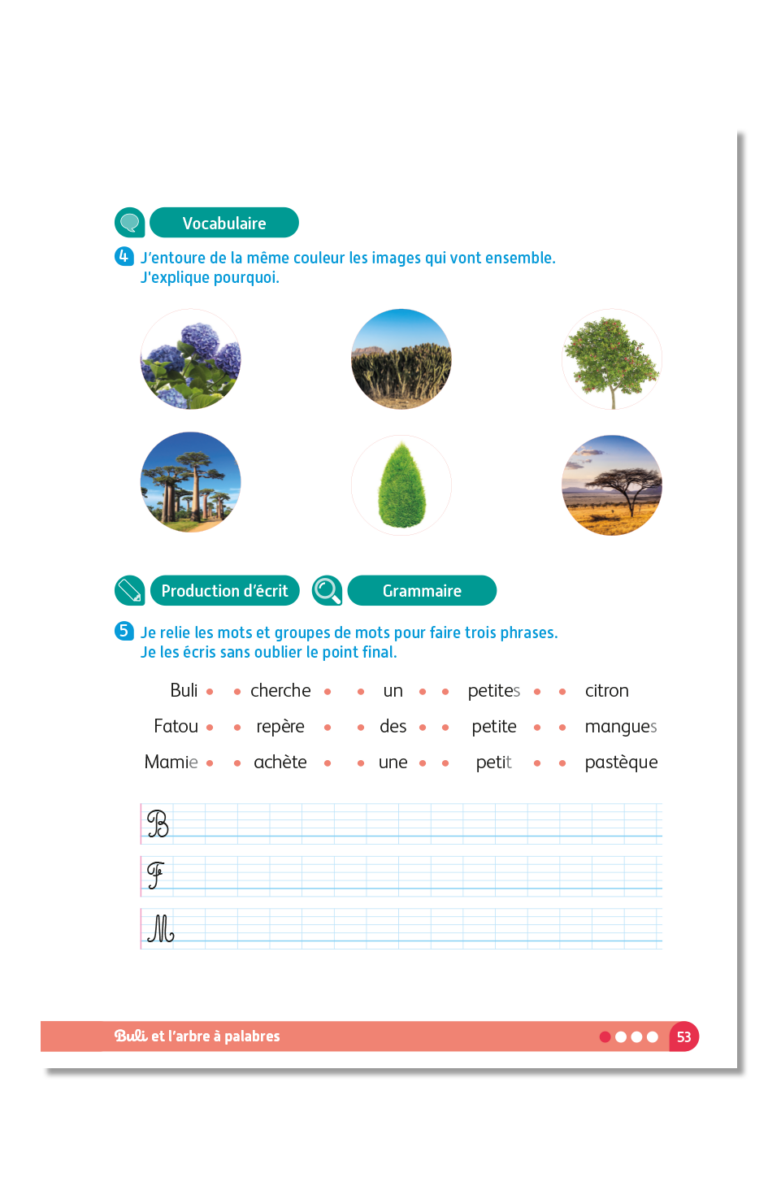 Aperçu : Cahier de l'élève n°2 – CP – Programmes 2025