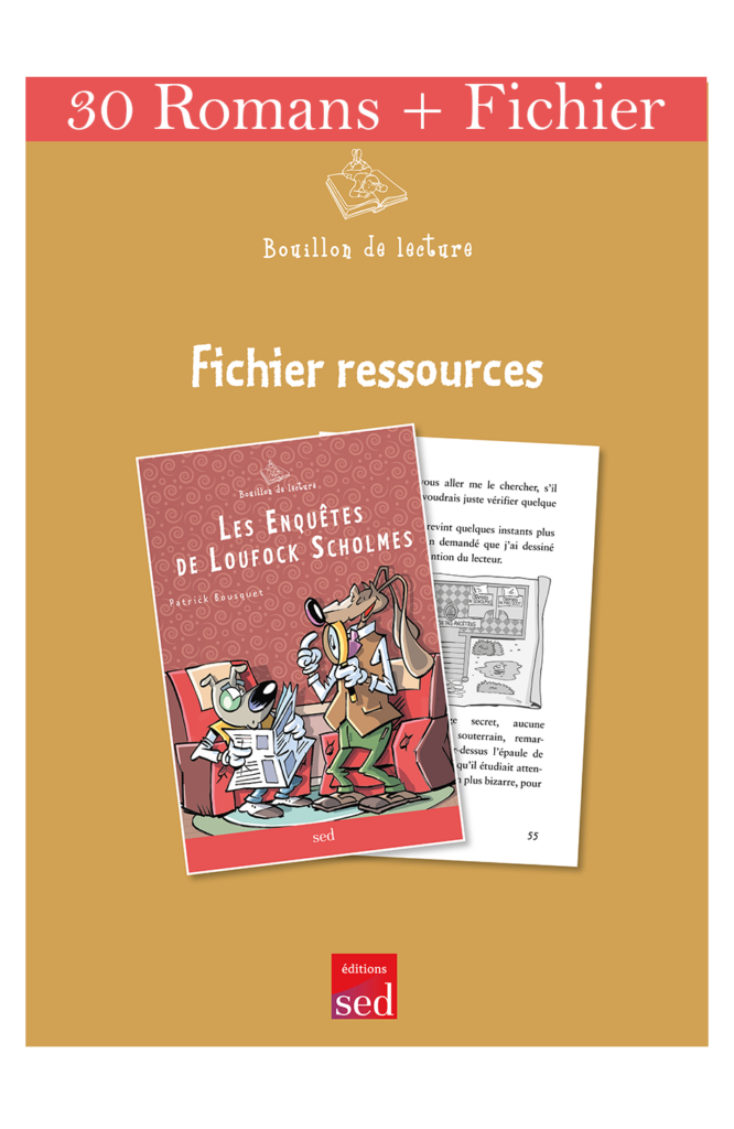 BDL - Les enquêtes de Loufock Scholmes - 30 romans + FR
