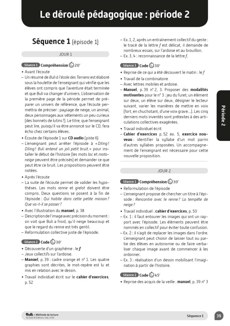 Aperçu : Guide pédagogique + numérique + audio – CP – Programmes 2025