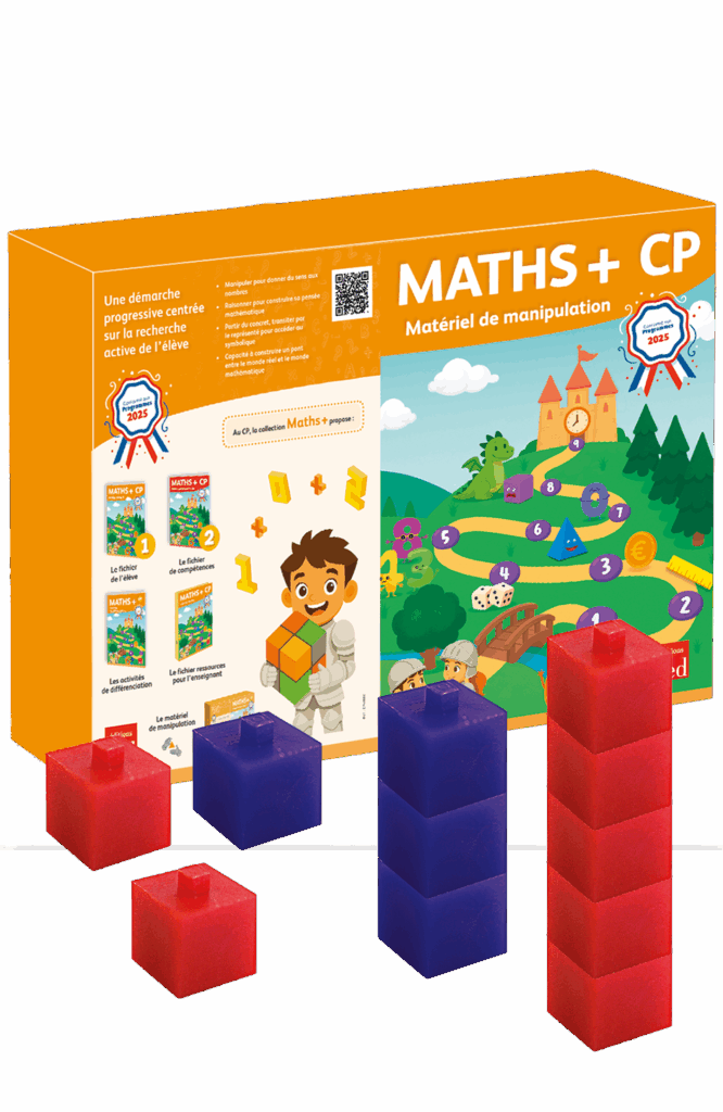 MATHS + - Matériel de l'élève - CP - PROGRAMMES 2025
