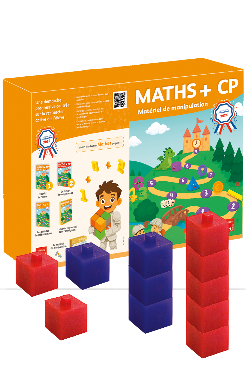 MATHS + - Matériel de l'élève - CP - PROGRAMMES 2025