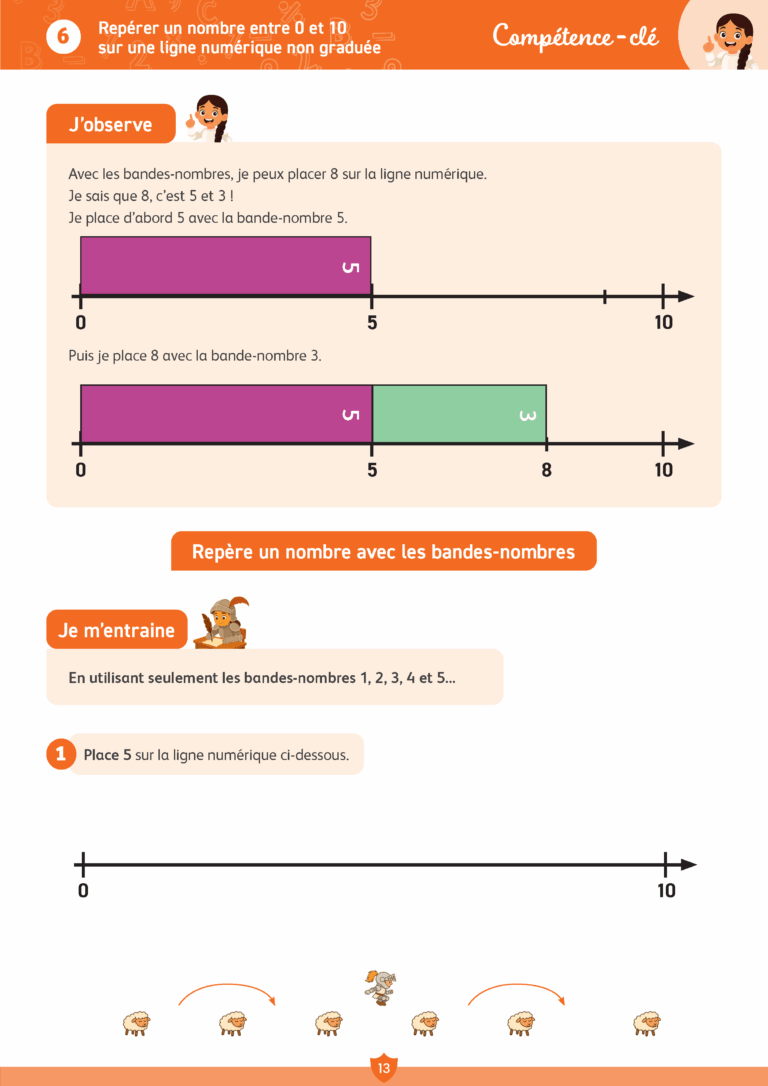 Aperçu : MATHS + – Fichier de compétences clés – CP – PROGRAMMES 2025