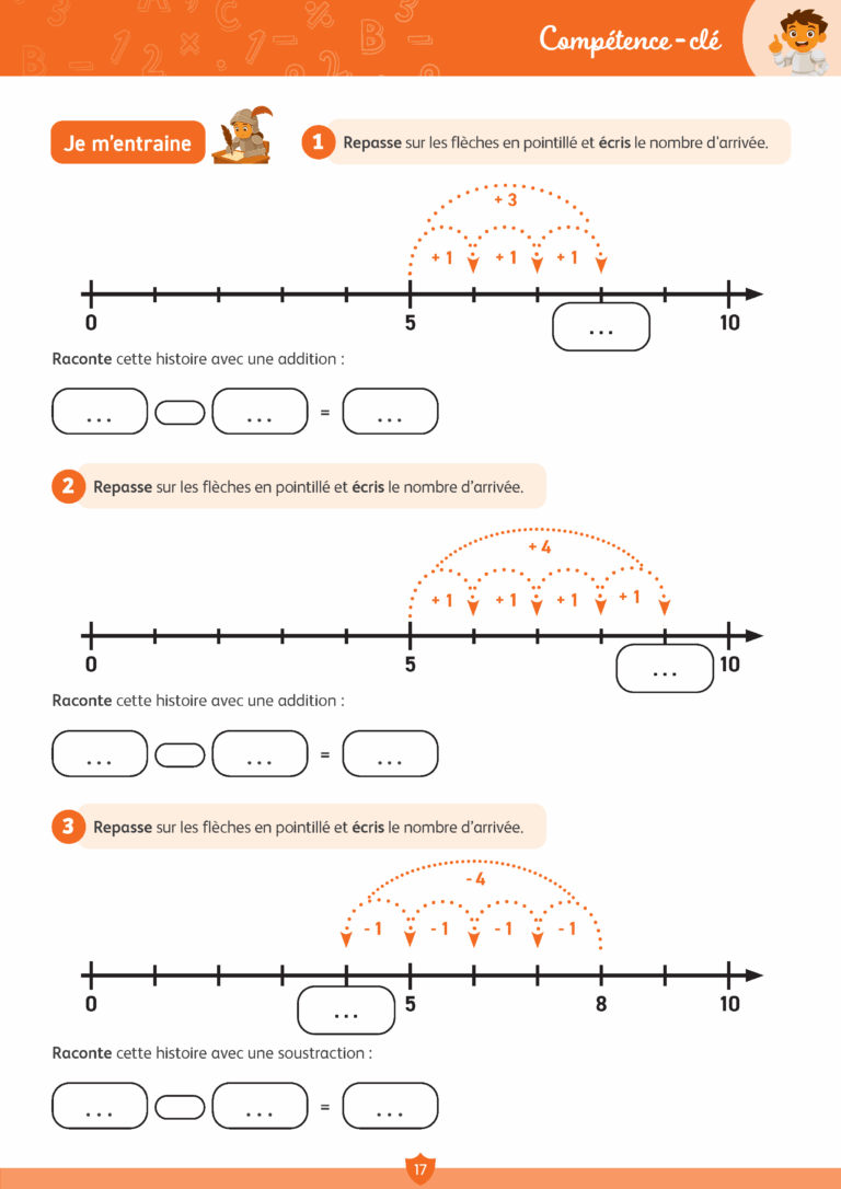 Aperçu : MATHS + – Fichier de compétences clés – CP – PROGRAMMES 2025