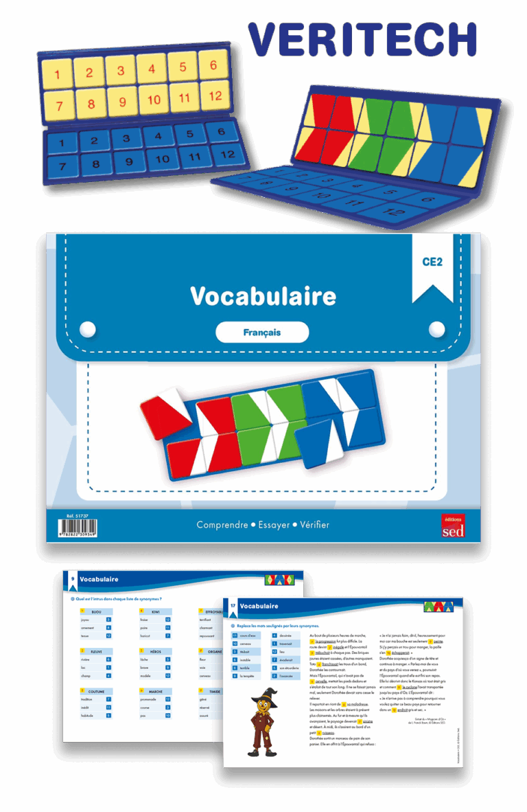 Aperçu : Vocabulaire – CE2