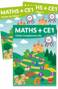MATHS + - Lot de 3 cahiers - CE1 - PROGRAMMES 2025