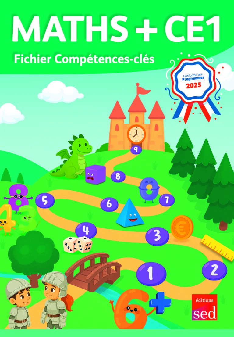 Aperçu : MATHS + – Lot de 3 cahiers – CE1 – PROGRAMMES 2025