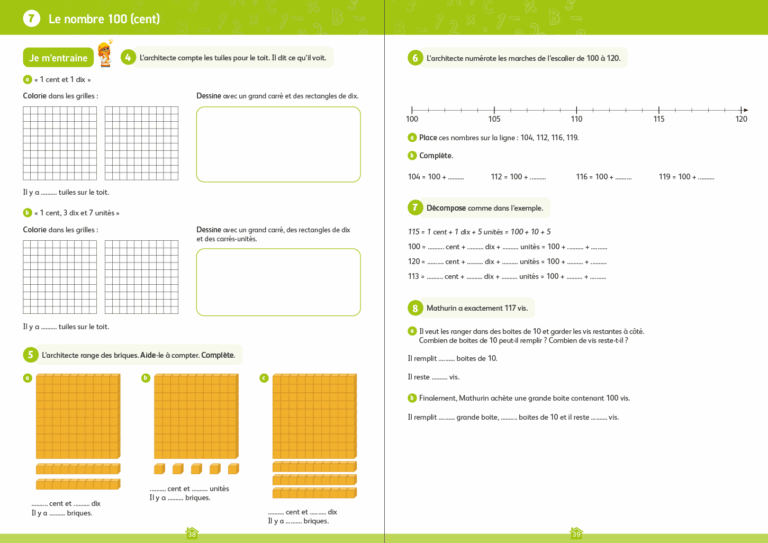 Aperçu : MATHS + – Lot de 3 cahiers – CE1 – PROGRAMMES 2025