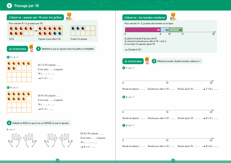 Aperçu : MATHS + – Lot de 3 cahiers – CE1 – PROGRAMMES 2025