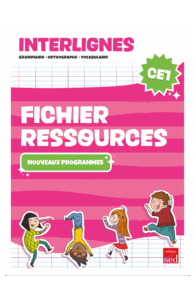INTERLIGNES - Fichier ressources + numérique - CE1 - PROGRAMMES 2025