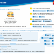 Veritech vocabulaire CE1.4