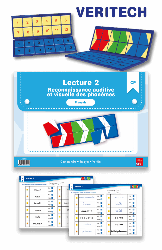 VERITECH - Lecture 2 - Rec. auditive et visuelle des phonèmes - CP