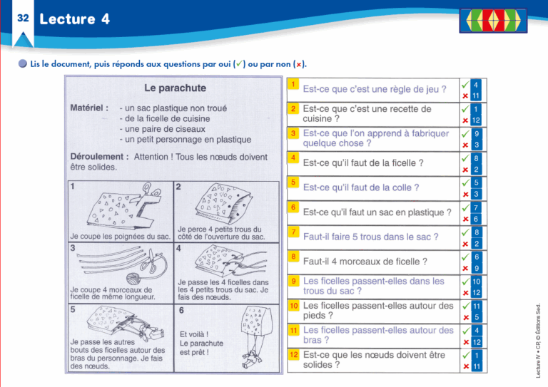 Aperçu : Lecture 4 – Je deviens un bon lecteur – Cycle 2