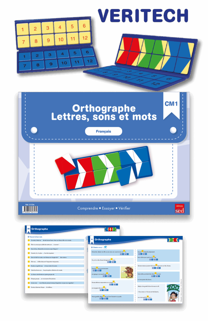 VERITECH - Orthographe 2 - Lettres, sons et mots - CM1