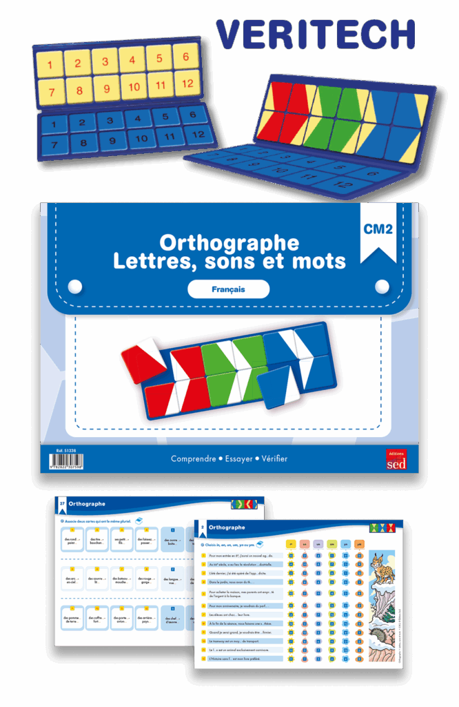 VERITECH - Orthographe 2 - Lettres, sons et mots - CM2