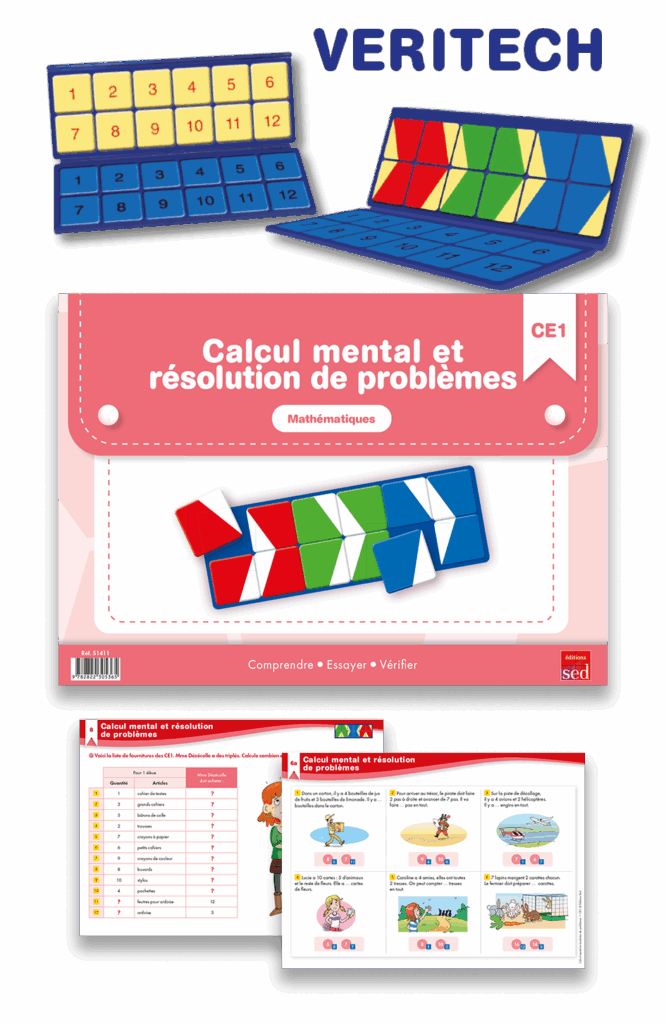 VERITECH - Calcul mental et résolution de problèmes - CE1