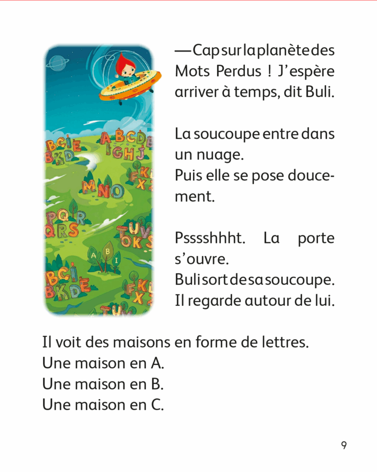 Aperçu : BULI et la planète des Mots perdus – Roman