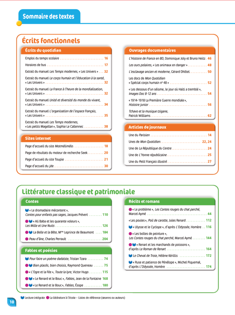 Aperçu : INTERLIGNES LECTURE – Manuel de l'élève – CM2 – PROGRAMMES 2025